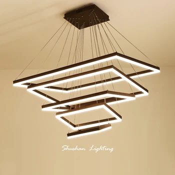 Minimalizm DIY hanglamp nowoczesne led lampy wiszące do jadalni, salonu, wisząca lampa led wisząca lampy