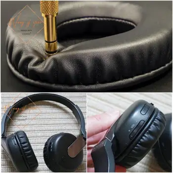 Miękkie, skórzane nauszniki поролоновая poduszka słuchawki do słuchawki Sony DR-BTN200 doskonałą jakość, nie tania wersja