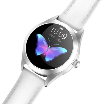 Moda KW10 inteligentne zegarki kobiety piękny bransoletka IP68 Wodoodporny monitor pracy serca monitorowanie snu dial Smartwatch z systemem IOS Android