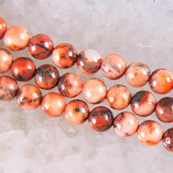 Moda biżuteria, okrągły, wielokolorowy 8 mm Onyks luźne koraliki nici 15,5