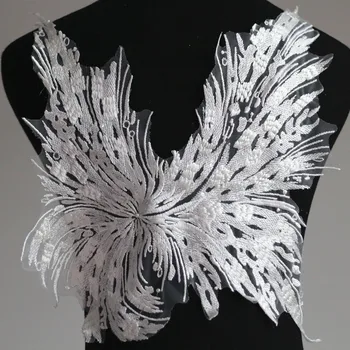 Moda duże skrzydła, hafty koronki diy suknia Lolita spódnica Wei Mi spódnica koronki ozdobnych materiał