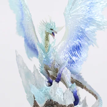 Monster Hunter World Iceborne Velkhana PVC figurka statuetka MHW Smok kolekcja model zabawka