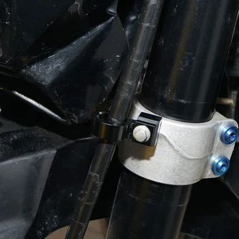 Motocykl CNC przedni tylny przewód hamulcowy elastyczny mocowania uchwyt kabla uchwyt do Suzuki RMX450Z 2010 2011 DRZ400SM 2005-2017