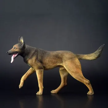 Mr. Z 1/6 Scale Simulation Animal police dog Pet Malinois dog Model Kids Toys Gift Model F 12