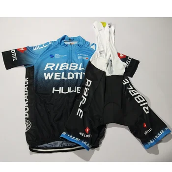 Mtb HUUB pro team custom bicycle jersey suit mens cycling clothing kit maillot ciclismo road bike set bib shorts ropa de hombre