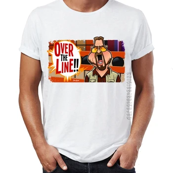 Męska koszulka The Big Lebowski Walter Mark It Zero Funny Quote Artsy Artwork Homme t-shirt Graphic Tops & Tees O-neck Camiseta