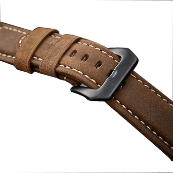 Męski skórzany pasek autentyczne zegarki Assessorices wysokiej jakości zegarek pasek pasek 12 mm 14 mm 16 mm 18 mm cielęcej skóry watchband