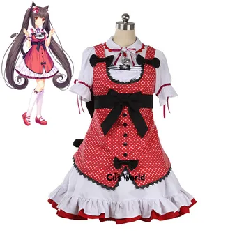 NEKOPARA OVA Nekomimi Paradise Chocola Vanilla Lolita Dress Uniform Outfit Games cosplay kostiumy