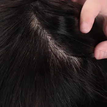 NEVERLAND prawdziwe włosy 14 cali manekin głowy układanie włosów do salonu zawodowe fryzjer cięcia praktyki nauczania głowy