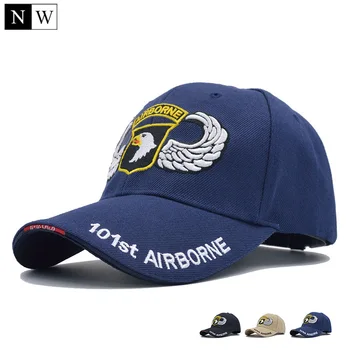 [NORTHWOOD] wysokiej jakości 101-ja dywizja powietrznodesantowa czapka z daszkiem mężczyźni armia USA czapka tata czapka AIR FOREC Sport Tactical Cap Bone Snapback