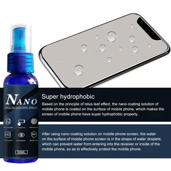 Nano Liquid Glass Screen Protector dla wszystkich smartfonów, tabletów godzin punktów kamer PUO88
