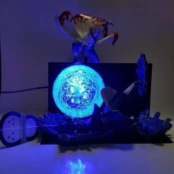Naruto Namikaze Minato VS przez magerman Rasengan DIY LED Night Light Anime Naruto Shippuden Klanu przez magerman Effect Led lampa