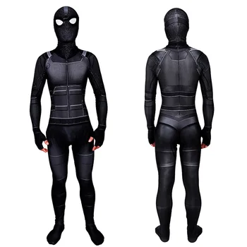 Nocny strój z dala od domu stealth garnitur Czarny cosplay kostium elastan drukowanie 3D Halloween stroje dla dorosłych dzieci