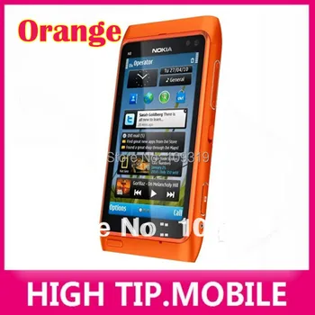 Nokia oryginalny odblokowany telefon komórkowy 3G N8 GSM WIFI GPS 12MP ekran dotykowy 3.5