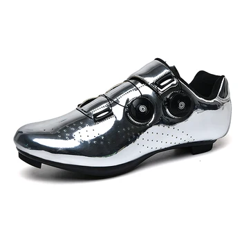Nowa podwójna klamra wysokiej jakości rower buty unisex oddychająca antypoślizgowe rowerowa MTB buty profesjonalne самоблокирующаяся wyścigowa buty