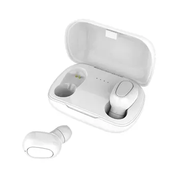 Nowe słuchawki bezprzewodowe TWS Bluetooth V5.0 HIFI stereo dźwięk redukcja szumów IP67 wodoodporny zestaw słuchawkowy z mikrofonem dla IOS Android