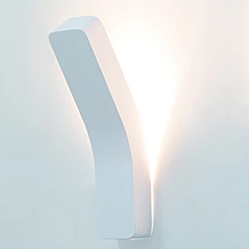 Nowoczesna spersonalizowana stolik żelazna skrzynia ścienne kinkiety lampa home deco 3W LED biały/czarny creavtive kinkiet AC 85-265V
