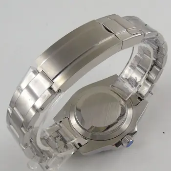 Nowy 21,3 mm stal nierdzewna Oyster Watch bransoletka wdrożenie Bukle Fit 43 mm męskie zegarki zegarek