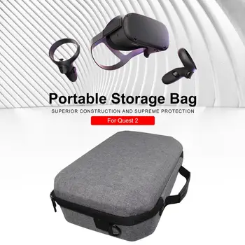 Nowy przenośny dysk EVA torba do przechowywania pokrowca podróżna torba z paskiem na ramię dla Oculus Quest 2 VR Gaming Headset Accessorie