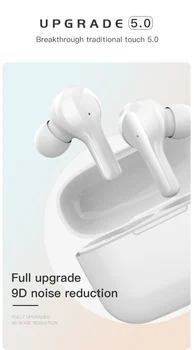 Nowy wodoodporny IPX7 TWS True Wireless Bluetooth 5.0 Słuchawki douszne redukcja szumów modne słuchawki