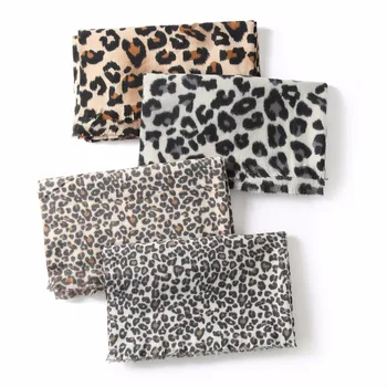 OMEA zimowy szalik damski europejska, amerykańska moda leopard print kaszmirowy szalik klasyczny Szal ciepły pokrowiec Hurtowa sprzedaż luksusowy poncho