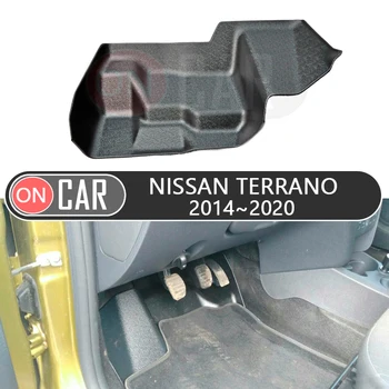 Ochronna pod pedały do Nissan Terrano~2020 guard protector naklejki do stylizacji samochodów ozdoba ochrona