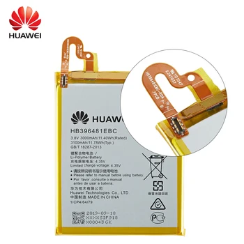 Oryginalna bateria HB396481EBC dla Huawei ASCEND G7 PLUS HONOR 5X 5A G8 G8X 5C 7C 7A 8 9 10 Lite Pour Smart 2019 Y5 +Tools