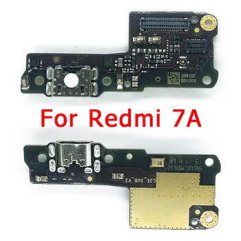 Oryginalna płyta ładowania dla Xiaomi Redmi 7A USB PCB Dock Connector Flex Cable wymiana części zamiennych port ładowania dla Redmi 7 A