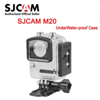 Oryginalne akcesoria SJCAM wodoodporny pokrowiec podwodny 30 m zanurzenie obudowa etui kamera wideo dla kamery SJCAM M20