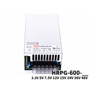 Oryginalny MEAN WELL HRPG-600-48 48V 13A meanwell HRPG-600 48V 624W Single Output with PFC Function Power Supply