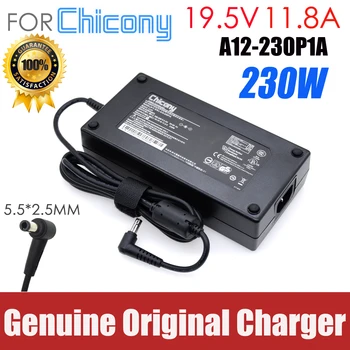 Oryginalny adapter ładowarki A12-230P1A 19.5 V 11.8 A 230W Power charger adapter Chicony ADP-230EB T A17-230P1A do zasilacza sieciowego CLEVO P671HS-G ZX8-CR5S1