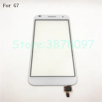 Oryginalny czarny/biały, ekran dotykowy Huawei G7 ekran dotykowy z zgodnym z interfejsem wintab szklany panel części zamienne +logo