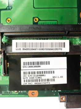 Oryginał Toshiba A200 A210 A215 płyta główna laptopa 6050A2127101-MB-A02 V000108680 przetestowane dobre złącza bezpłatnej dostawy
