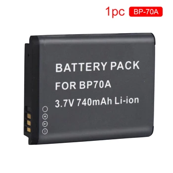 PALO BP-70A bateria do SAMSUNG PL80 ES70 PL90 PL100 PL101 PL120 PL170 PL200 PL201 SL50 SL600 SL605 SL630 BP70A