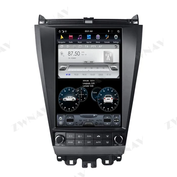 PX6 DSP Tesla Style Big Screen Android 9.0 samochodowy odtwarzacz multimedialny Honda Accord 2003-2007 car GPS Audio Radio stereo head unit