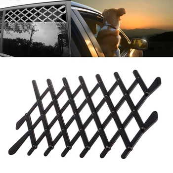 Pet Dog Car Window Ventilation Safe Guard Mesh Vent Protective Fence Outdoor New