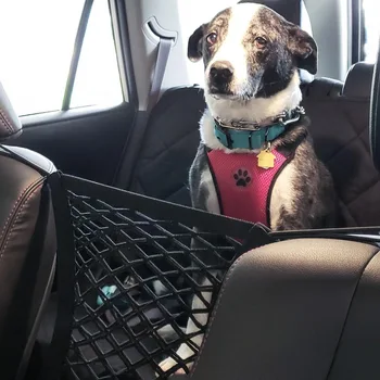 Pet Izolacja Net Dog Seat Cover Car Protection Net Safety Net Torba Do Przechowywania Akcesoriów Dla Psów Pet Dog Carrier Car Seat Cover