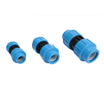 Plastik Out średnica 20/25/32 mm Interfejs rury proste złącza PE kształtki do rur Home Improvemen Fast Joint Connectors 5 szt.