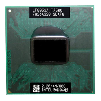 Procesor Intel Core Duo T7500 (4M Cache,2.2 GHz,800MHz FSB) ,dwurdzeniowy procesor laptopa na chipsecie 965
