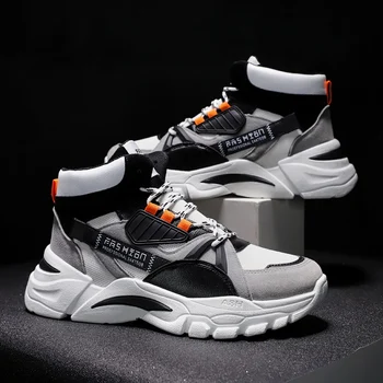 Projektanci męskie obuwie meble obuwie męskie trampki High top Zapatos De Hombre Sport wygodne buty dropshipping 39-44
