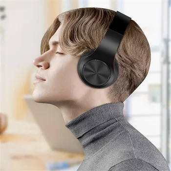 Przenośne słuchawki bezprzewodowe Bluetooth zestaw słuchawkowy stereo słuchawki składane słuchawki Bluetooth, słuchawki z mikrofonem dla telefonu komórkowego