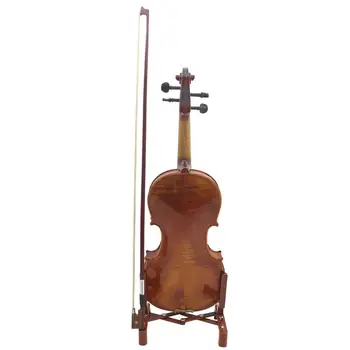 Przenośny Skrzypce stojak składany instrument muzyczny stojak z uchwytem na skrzypce, ukulele, gitara instrumenty Strunowe część