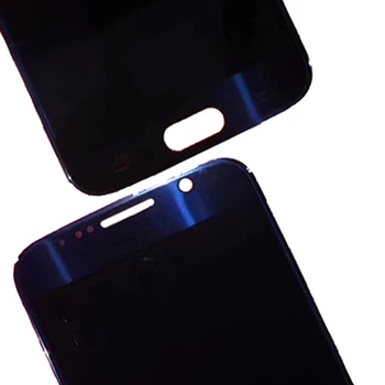 Przetestowany G920F wyświetlacz LCD do Samsung Galaxy S6 wyświetlacz LCD ekran dotykowy z ramką dla Galaxy S6 G920 G920F LCD-naprawa