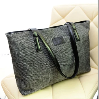 Płótno torba moda damska torba turystyczna duża torba damska torba na ramię o dużej pojemności projektant luksusowe czarne torby na zakupy