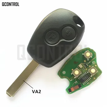 QCONTROL Car Remote Key komplet do Renault Clio Scenic Kangoo Megane PCF7946 / PCF7947 chip
