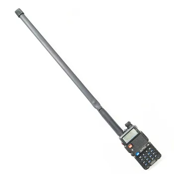 Radtel taktyczna antena SMA żeński dwuzakresowy VHF UHF 144/430 Mhz składany do Baofeng UV-5R UV-82 UV5R UV-9R plus Walkie Talkie