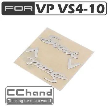 Rc samochód RC vanquish VP VS4-10 PRO Flap metal sticker option upgrade parts