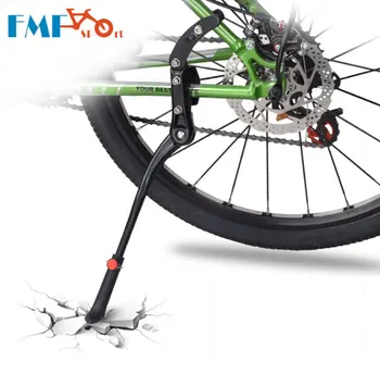 Regulowana podpórka rowerowa aluminiowa rowerowa boczny uchwyt stojak parkowania noga do gigantycznego rower górski, rower szosowy część wysoka jakość