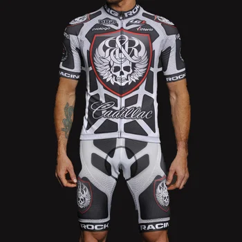 Rock Racing 2020 rowerzysta szorty męskie letnia odzież rowerowa camisa ciclismo masculina jazda na Rowerze Jersey zestaw Mtb