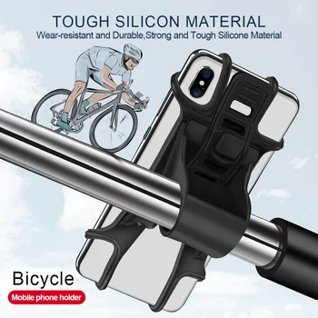 Rower Uchwyt na telefon Uniwersalny rower motocykl telefon komórkowy uchwyt dla iPhone Samsung Xiaomi Huawei telefon GPS stoisko klip
